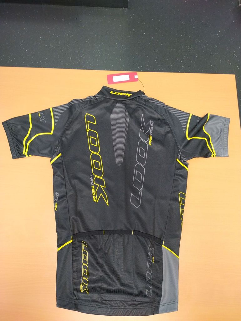 Used Look Trikot kurzarm ProTeam black yellow bike — image 2 of 2
