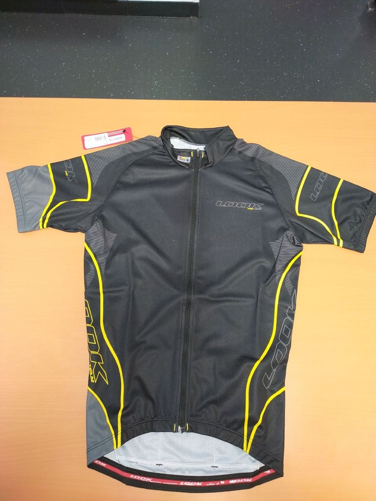 Used Look Trikot kurzarm ProTeam black yellow bike — image 1 of 2