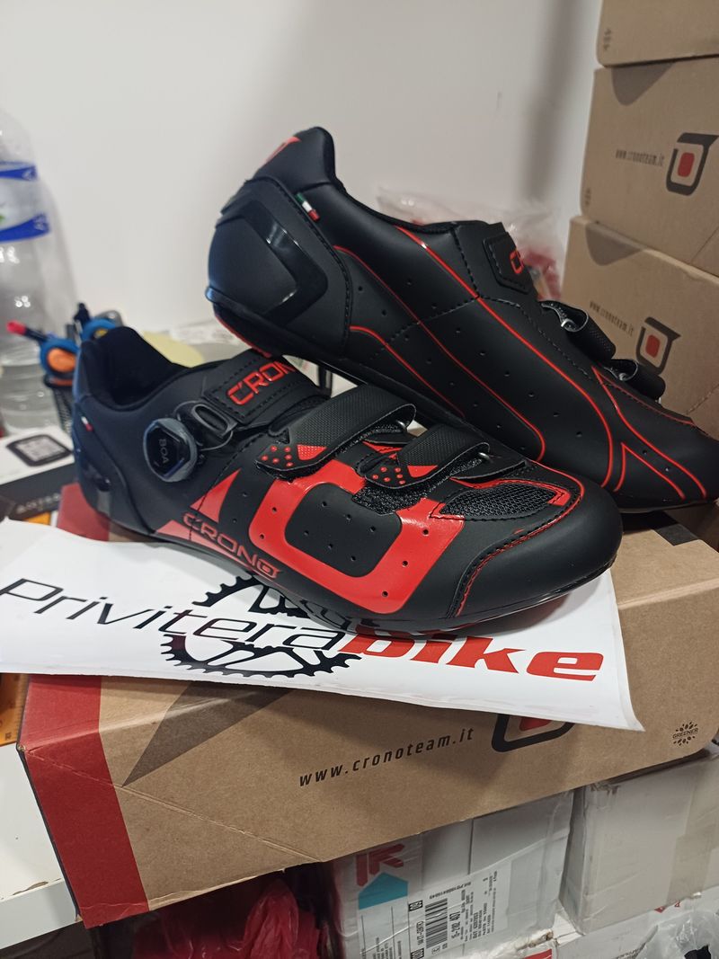 Gebrauchtes Crono SCARPE CR-3-19-COMPOSIT RED 45 - 000MCRCNCR-3-19-RED-45 2022 Cycling Shoes