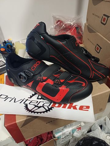 Gebrauchtes crono SCARPE CRONO CR-3-19-COMPOSIT RED 46 - 000MCRCNCR-3-19-RED-46 2022 Cycling Shoes