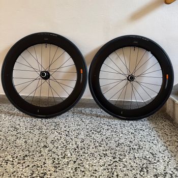 Used Giant SLR1 Tubeless Carbon Disc 65 2024 Wheels