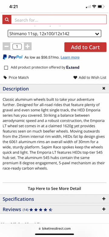 Used HED. Emporia Silver Edition 2023 bike — image 7 of 7