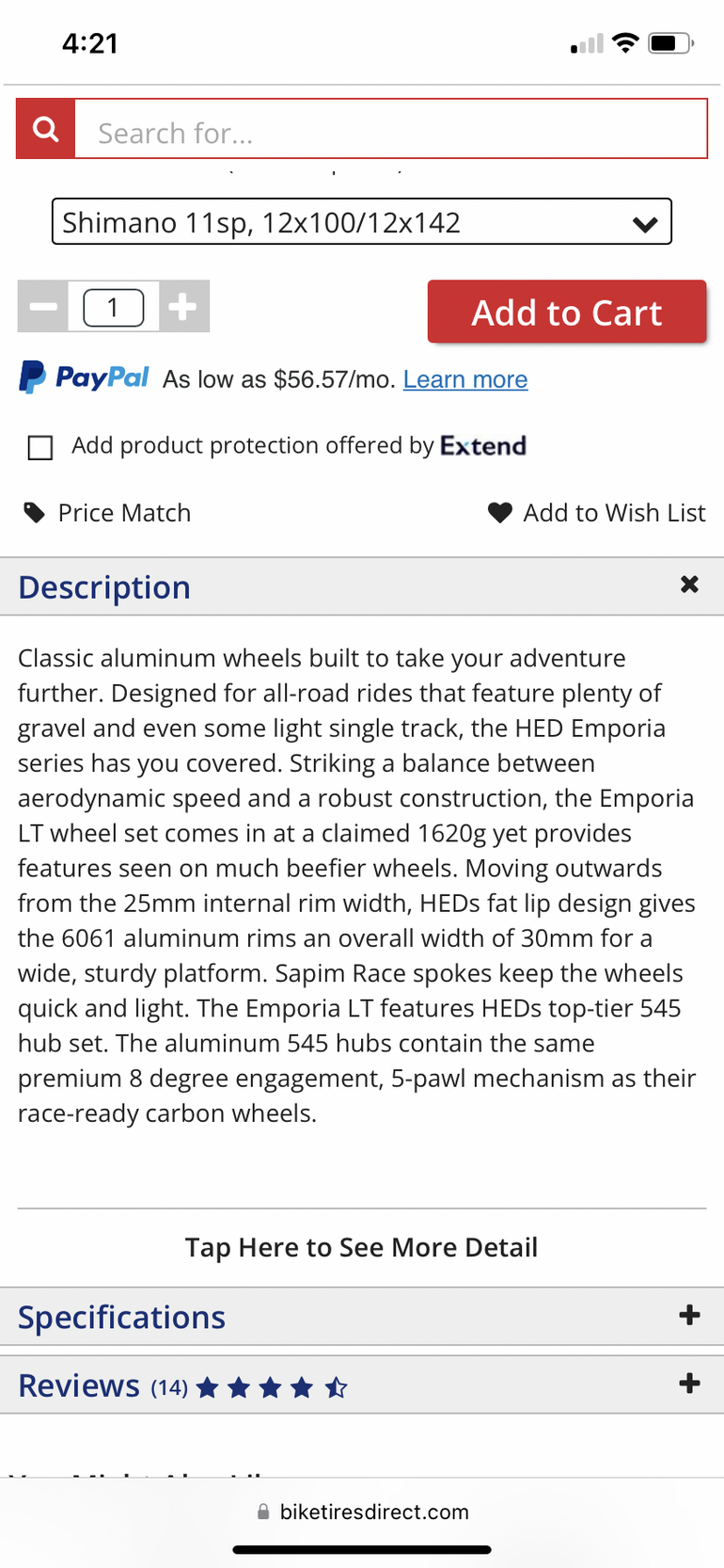 Used HED. Emporia Silver Edition 2023 bike — image 7 of 7