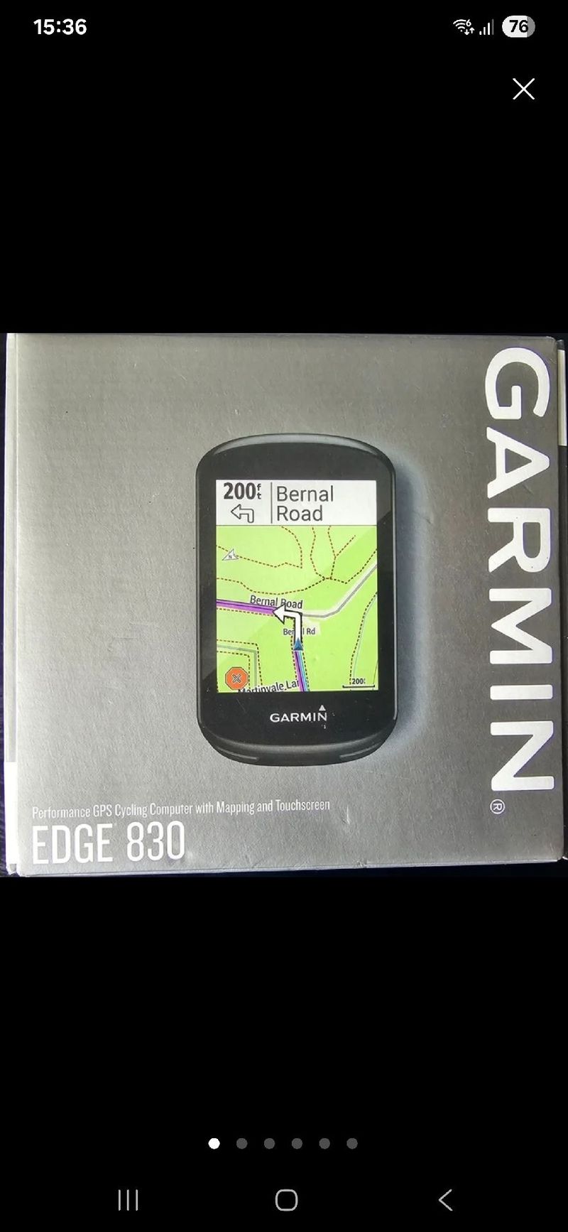 Used Garmin Edge 830 2020 Cycling Accessories