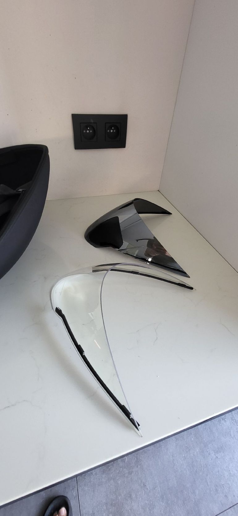 Brugt Giro aerohead II mips whit - M 2025 bike — billede 6 af 7