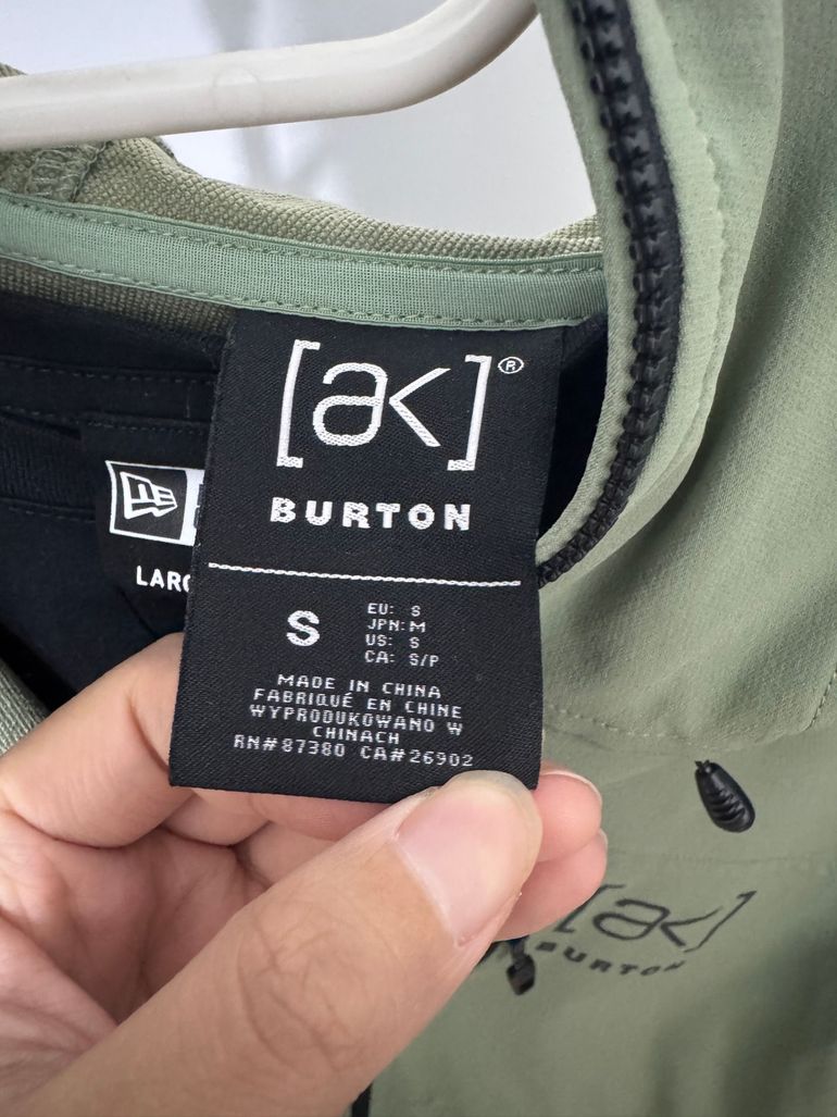 Używany burton ak soft shell jacket 2024 bike — zdjęcie 9 z 11