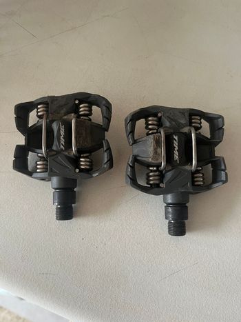 Pédales Vélo Time Atac MX2 - Noir, Plateforme Large, Système ATAC Auto-nettoyant