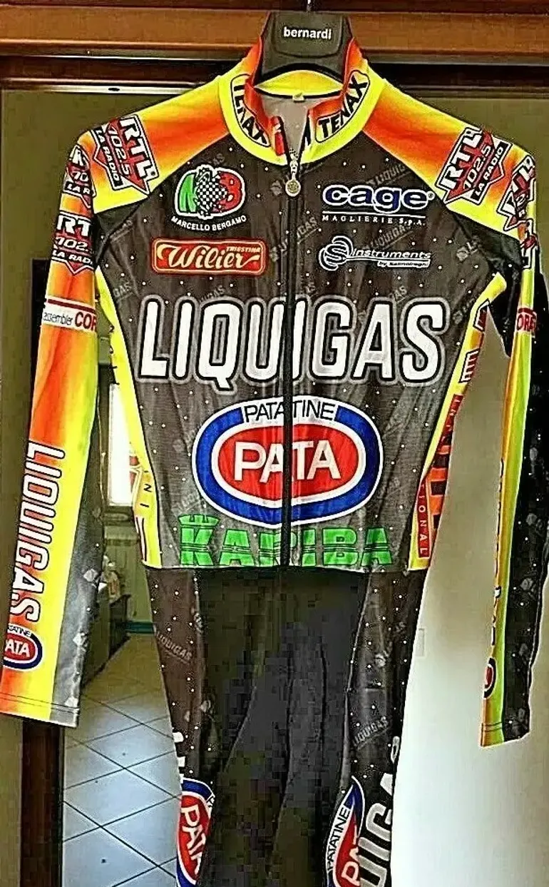 Used Lycra “BODY CRONO Team LIQUIGAS PATA KARIBA 2001 bike — image 7 of 16