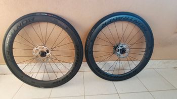 Used Bontrager aeolus pro 5 Wheels