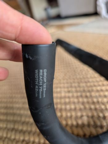 Used Specialized S-WORKS Shallow Bend Carbon Road Handlebar  42cm 2022 bike — image 2 of 5