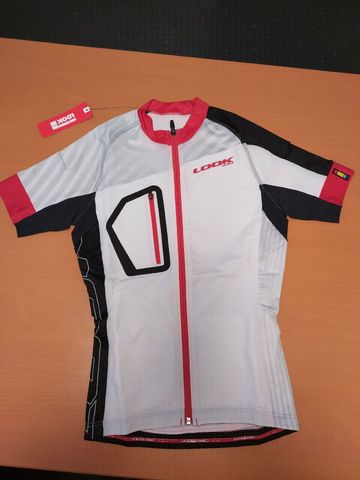 Used Look Trikot kurzarm Ultra white-red Cycling Clothing
