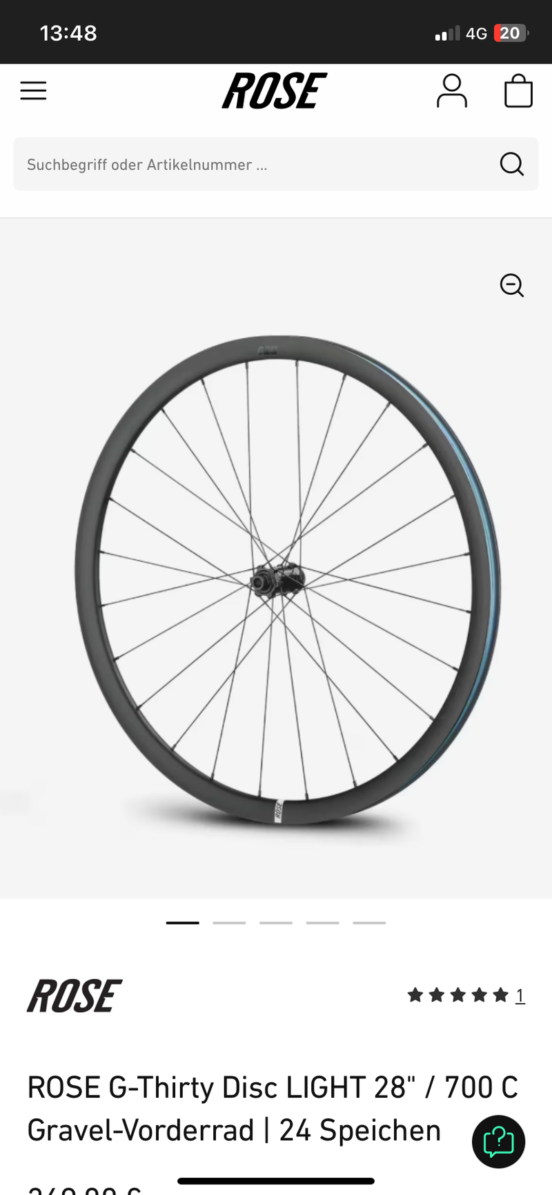 Tweedehands Rose G-Thirty Disc Light 2025 bike — afbeelding 2 van 6