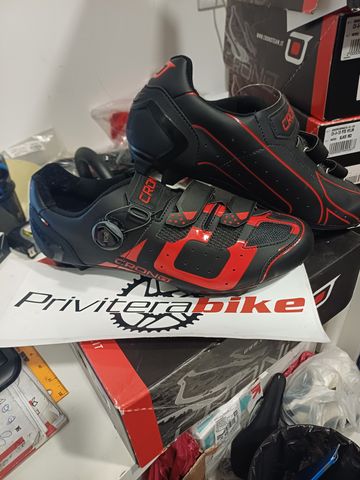 Used Crono SCARPE CX-3-19 MTB BLACK/RED 45 - 000MCRMNCX-3-19-RED-45 2023 Cycling Shoes
