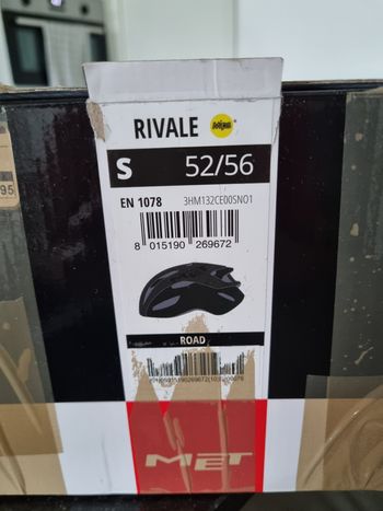 Brugt MET rivale 52/56 bike — billede 2 af 5