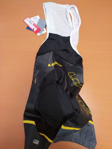 Brugt Look Trägerhose Pro Team black-yellow bike — billede 2 af 3