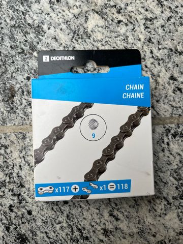 Used Decathlon 9 speed chain 2025 Drivetrain & Pedals
