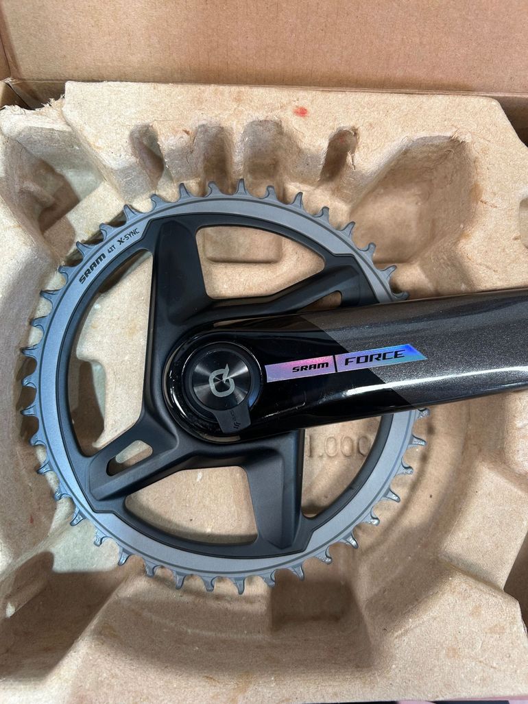 Used Sram SRAM Force 1 Dub Wide Axle with power 2025 bike — image 2 of 5