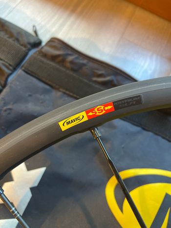 Brugt Mavic ksyrium slr exalith 2014 bike — billede 3 af 8