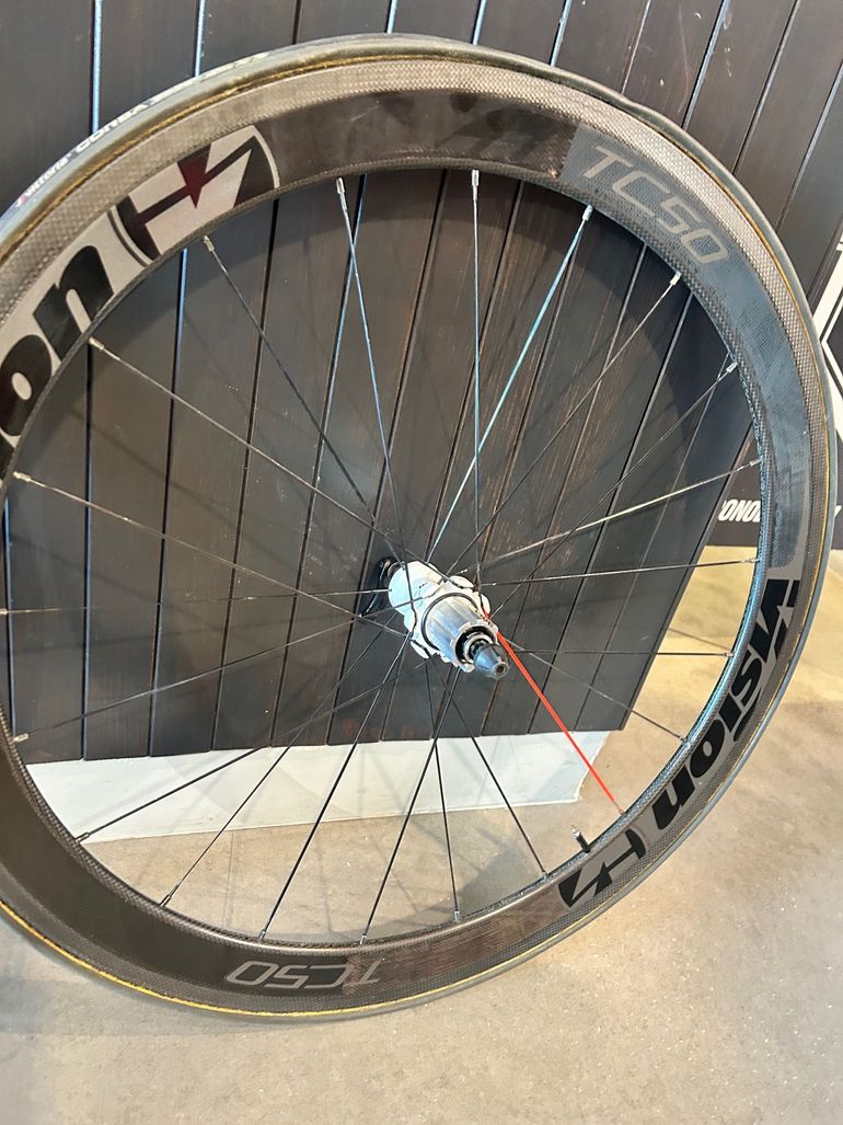 Ebay Bike Wheelset Vision Tc50 Carbon Tubular Vision Tc50 Null