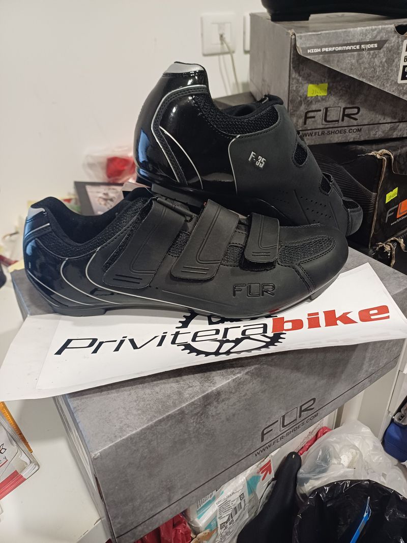 Used FLR SCARPE BDC FLR F-35 III 45 - F-35III-394003 2023 Cycling Shoes