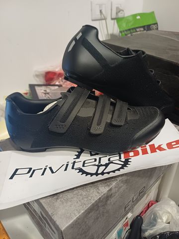 FLR SCARPE BDC F-35 KNIT BLACK 42 - 394040 2023 Cycling Shoes usato