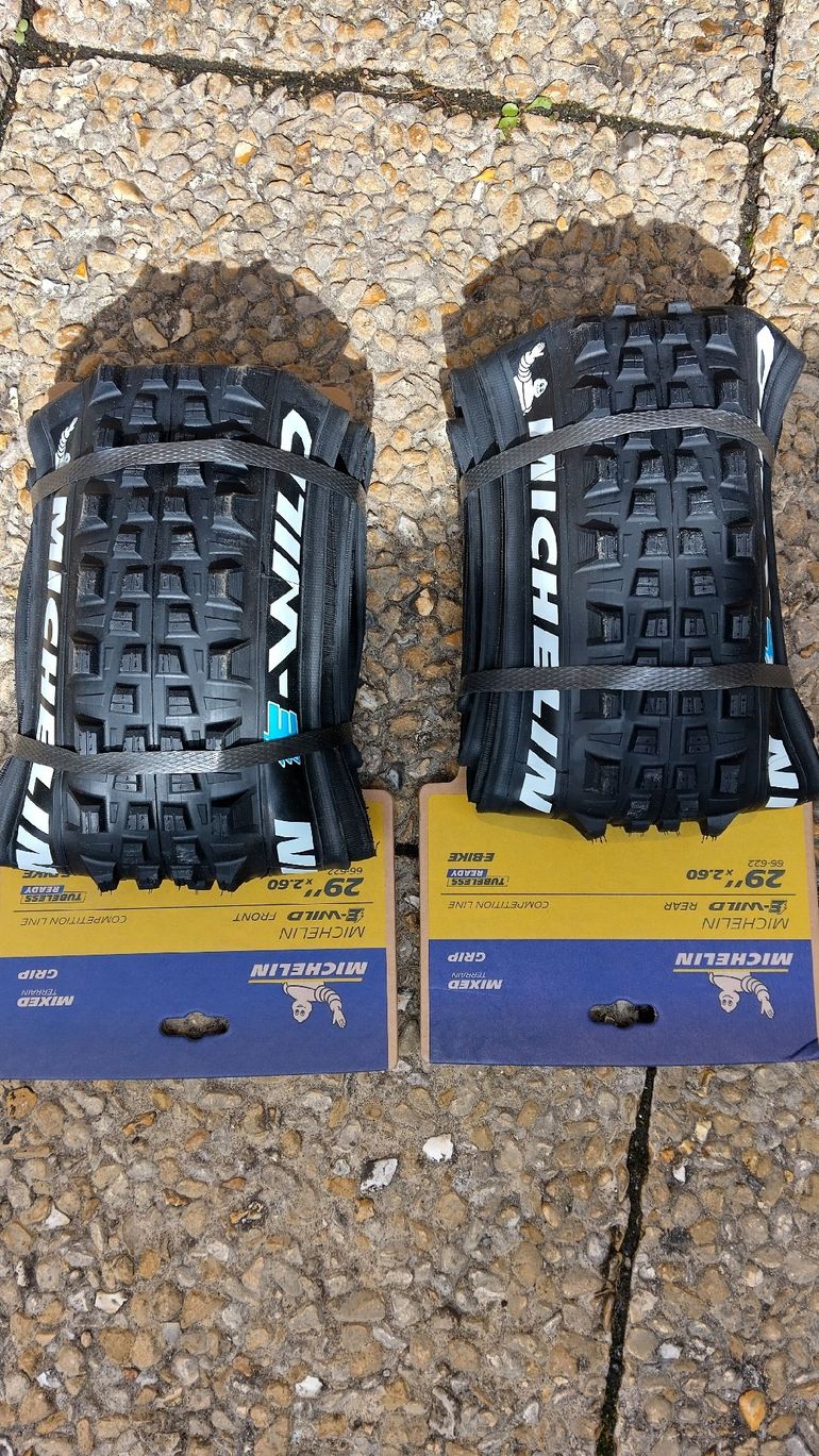 Michelin E-wild front et rear 2025