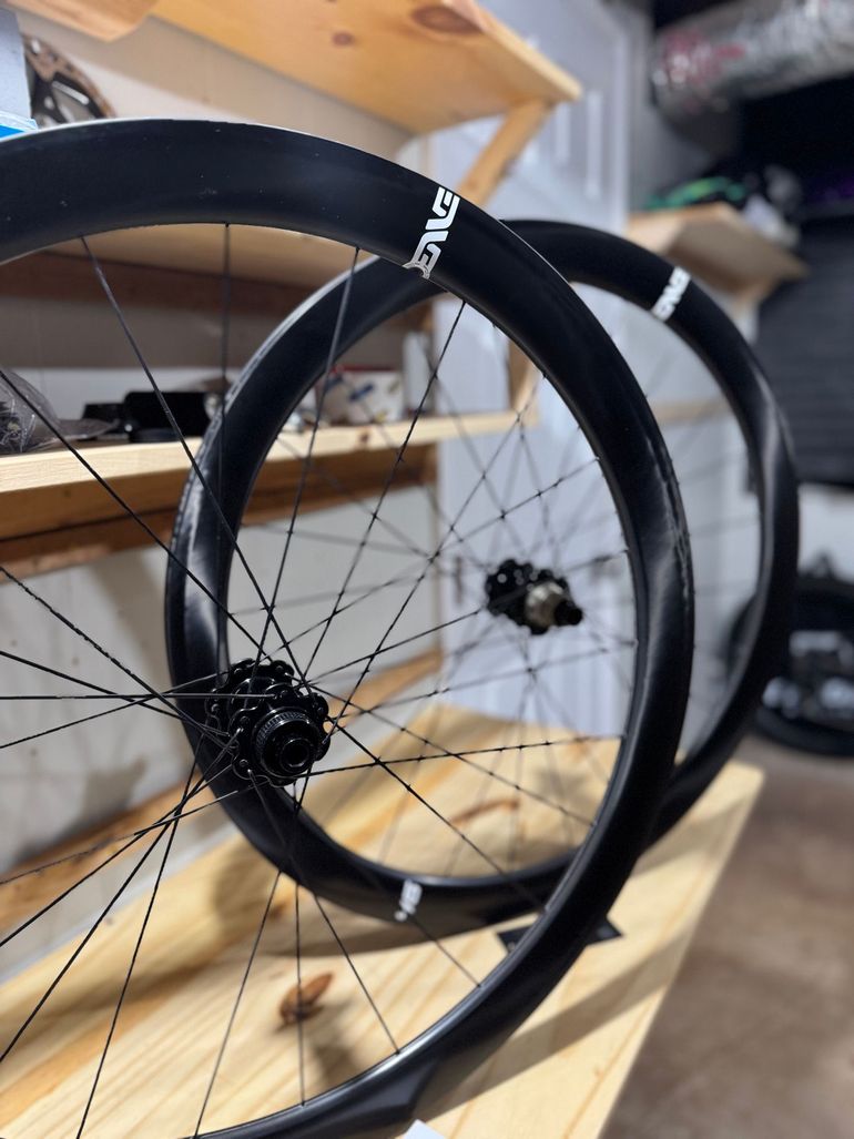 Used Enve foundation 45 * with upgraded hubs 2025 bike — image 5 of 8