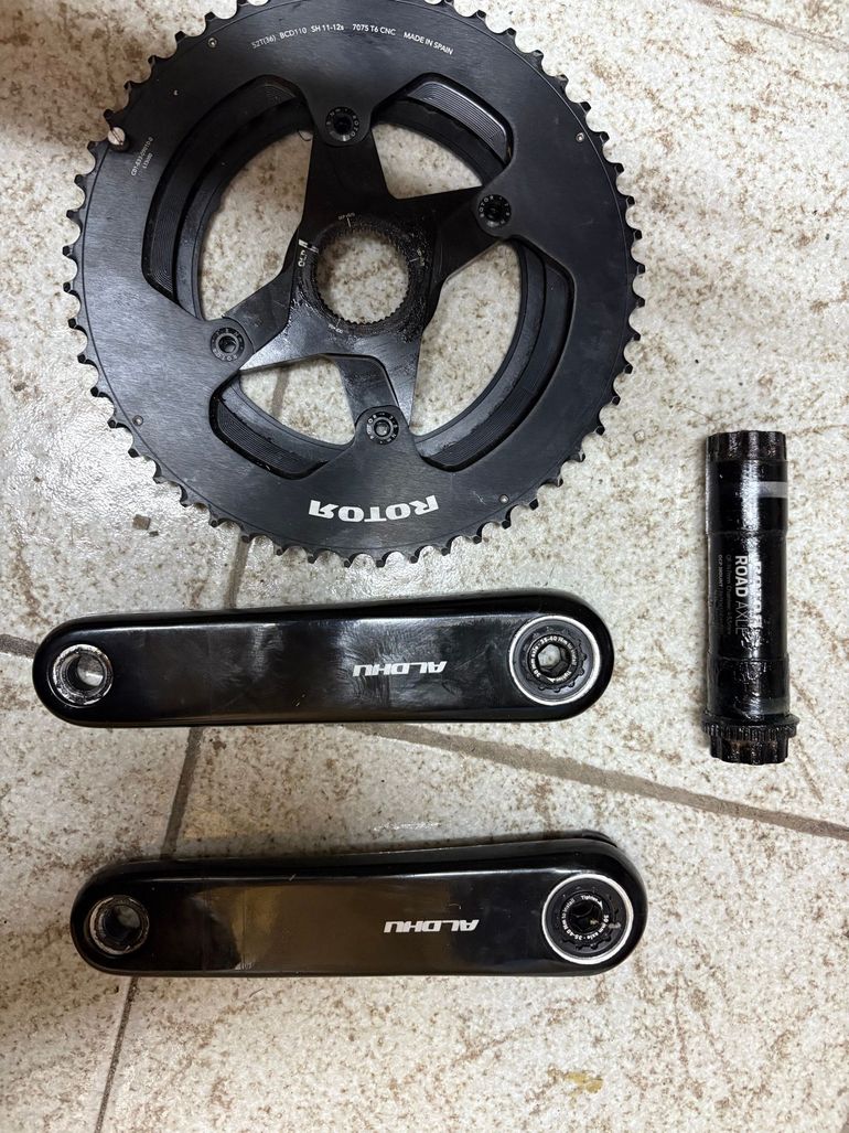 ROTOR ALDHU CARBON + INSPIDER +FC-R9200 パーツ ROTOR ALDHU CARBON