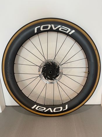 Brugt Roval Rapide CLX Front satin carbon 2022 bike — billede 4 af 5