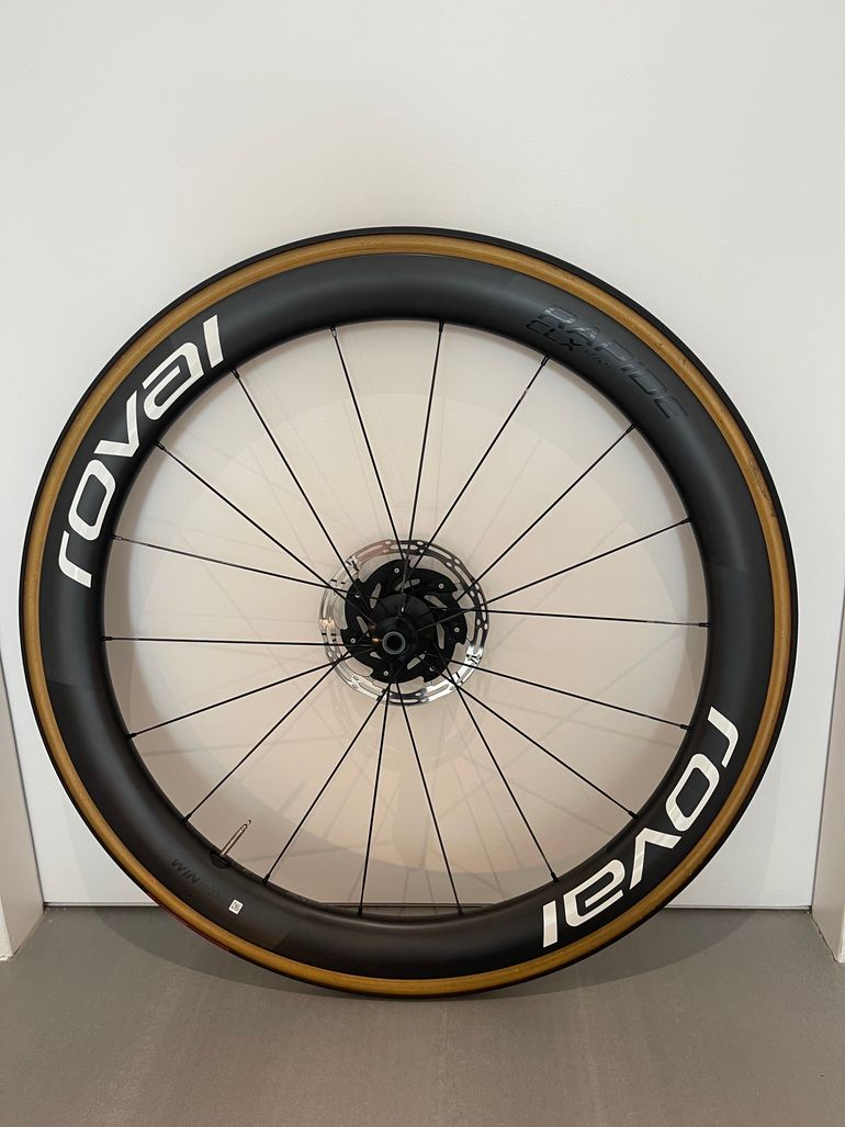 Brugt Roval Rapide CLX Front satin carbon 2022 bike — billede 3 af 5