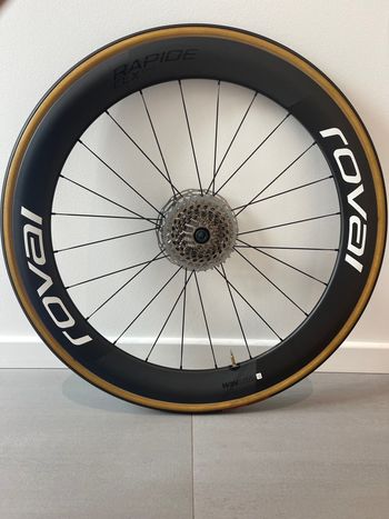 Used Roval Rapide CLX Front satin carbon 2022 Wheels