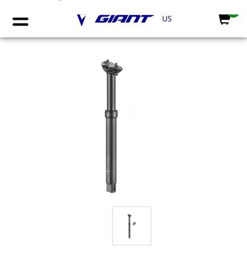 Used Giant Contact switch 30.9x455 mm 2025 bike — image 1 of 6