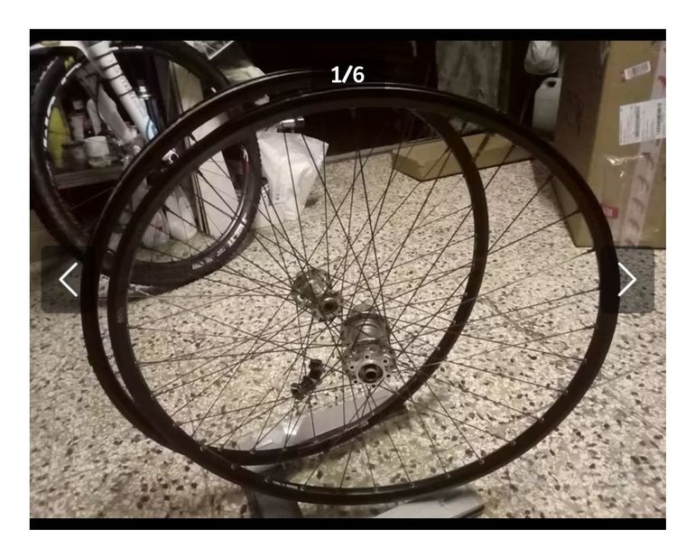 Used Noxon ultra H.R.S. 27,5 silver 2014 bike — image 1 of 4