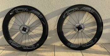 Used Roval clx 64 Wheels