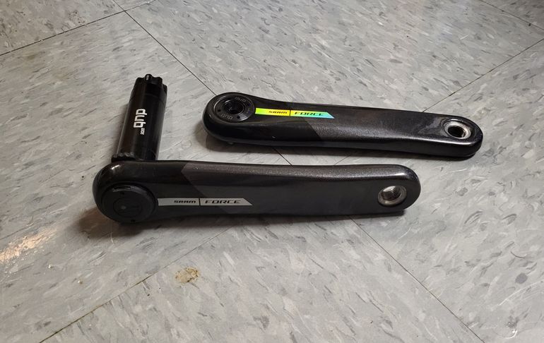 Used Sram Force AXS Power Meter Crankset 170mm bike — image 1 of 3