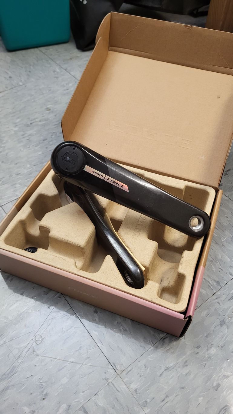 Used Sram Force AXS Power Meter Crankset 170mm bike — image 2 of 3