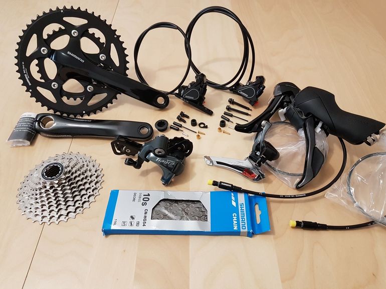 Groupset Grupo Shimano Tiagra 11v Shimano Tiagra Disc 2x10S Null