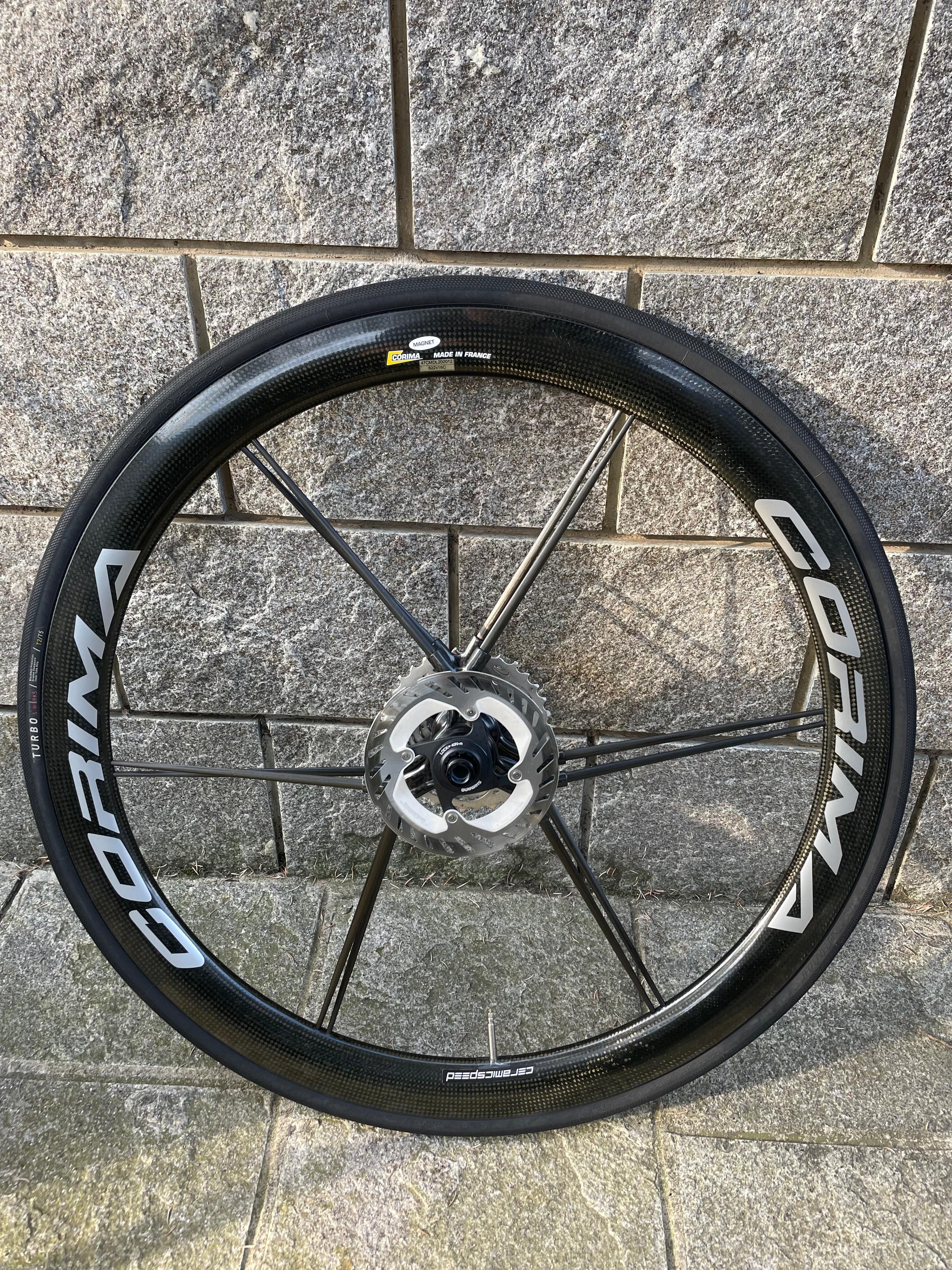 Copertoncino Ruote Corima 47 Ruote Carbonio Reynolds Ruote