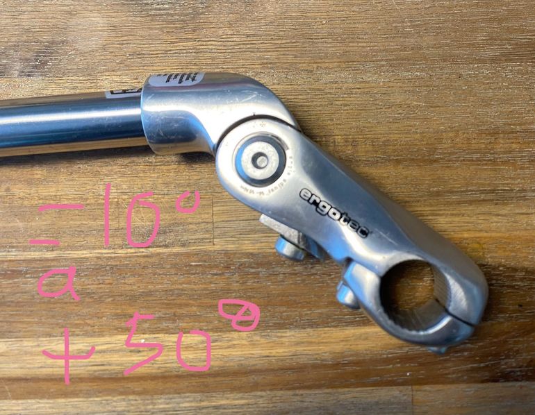 Used Ergotec potence plongeur 22,2 de diamètre renglable 2018 bike — image 2 of 8