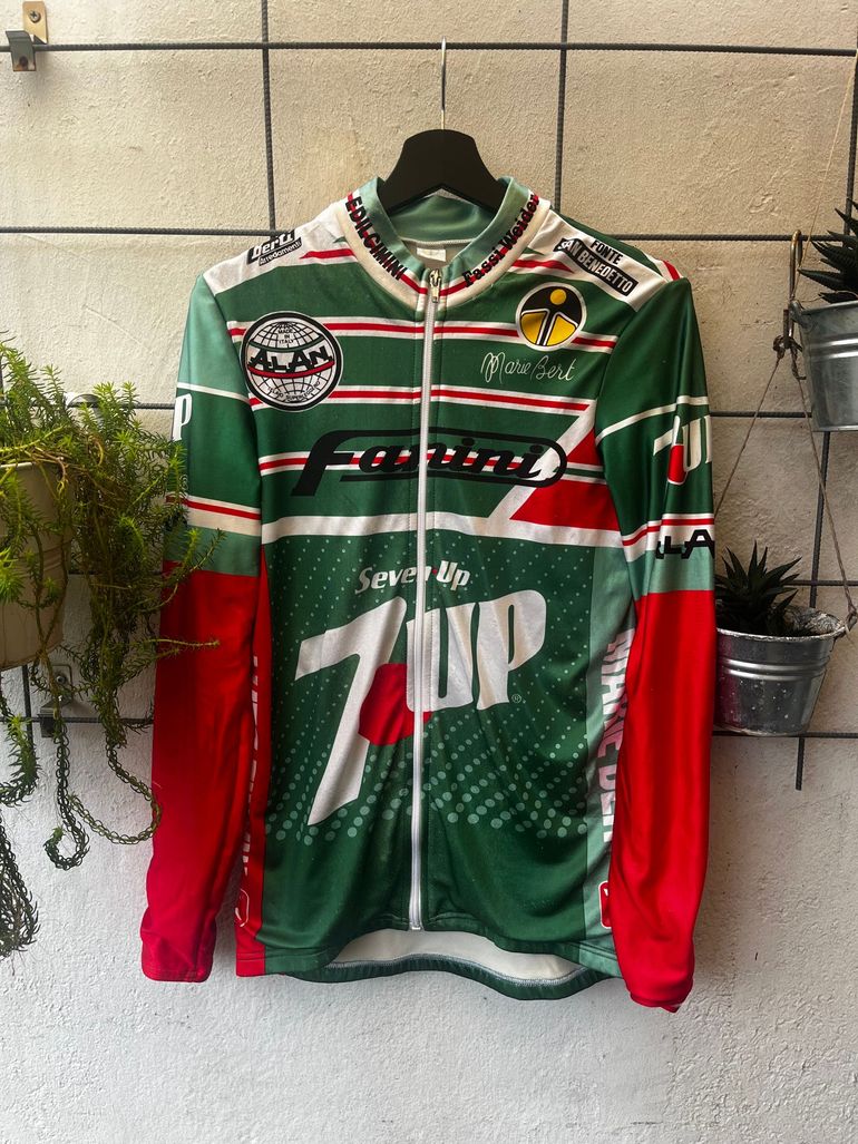 Brugt Nalini Team Fanini x 7UP 1988 bike — billede 1 af 7
