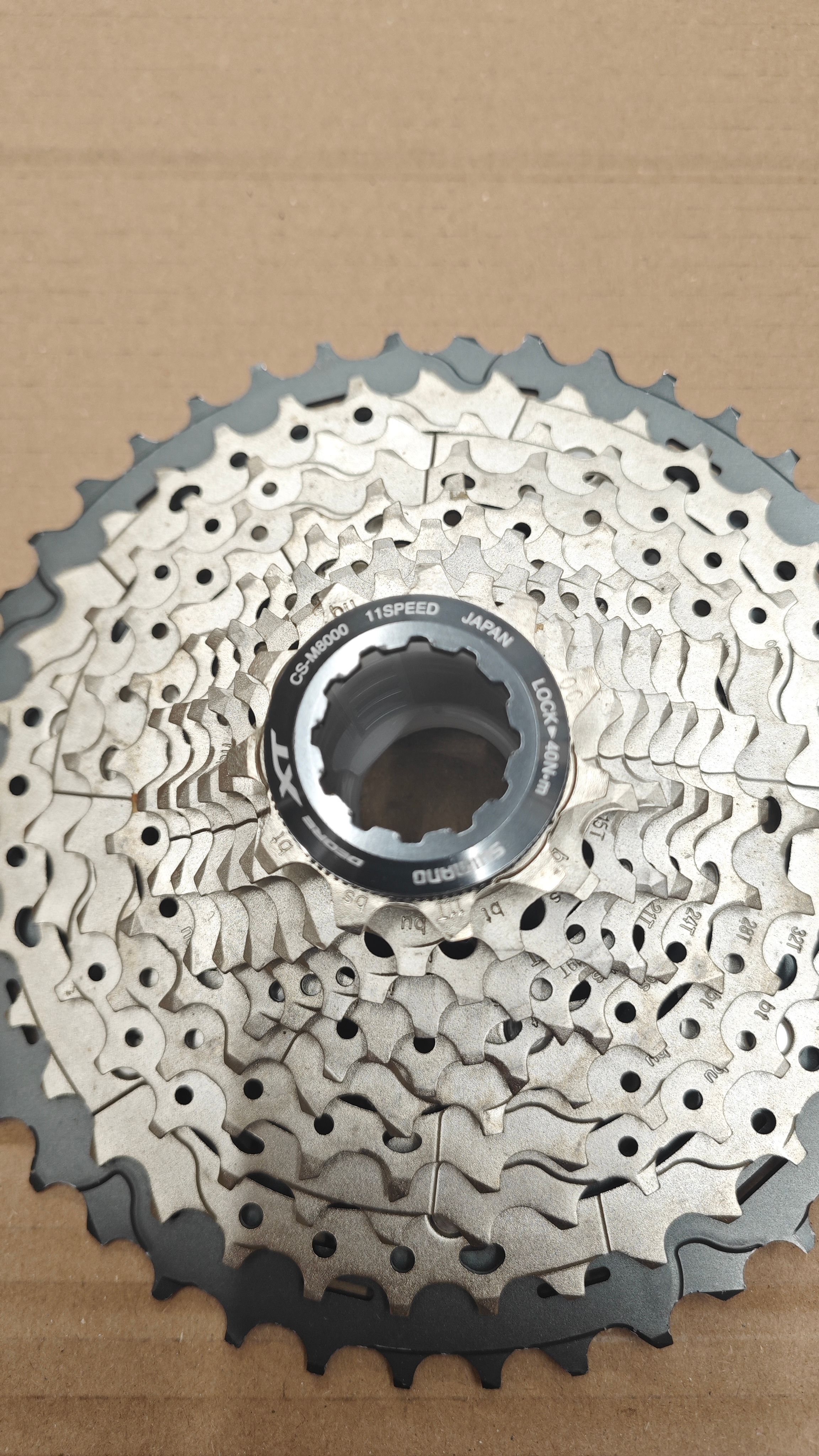 Cassette Shimano XT CS-M8000 11v 11-42T – Neuve Sous Blister, Compatible XTR