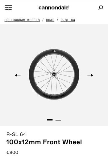 Cannondale Hollogram 2024 Wheels de segunda mano