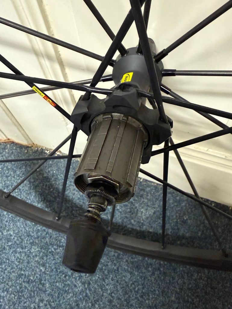 Brugt Mavic R-SYS SLR Exalith Tubular 2018 bike — billede 4 af 9