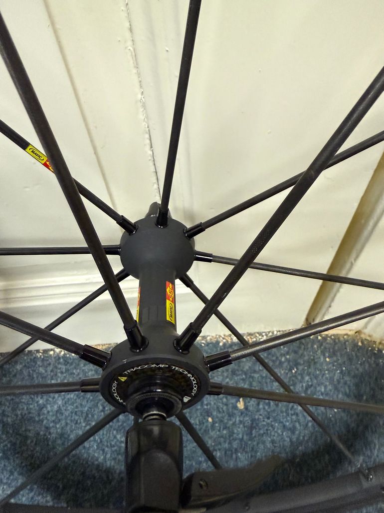 Brugt Mavic R-SYS SLR Exalith Tubular 2018 bike — billede 9 af 9