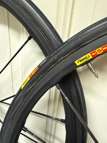 Brugt Mavic R-SYS SLR Exalith Tubular 2018 bike — billede 7 af 9