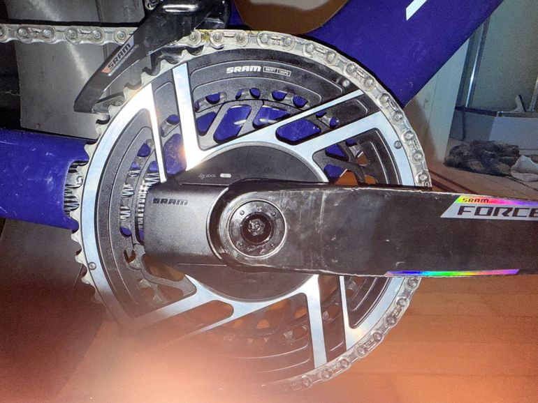 Brugt SRAM Red e1 Chainrings w powermeter 2025 bike — billede 2 af 2