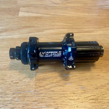 Used Carbon-Ti X-Hub rear hub, Center Lock, straight pull, 24H Wheels