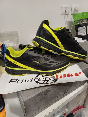 FLR SCARPE MTB FLR ENERGY BLACK/YELLOW 43 - 394021-YLL-43 2023 Cycling Shoes d'occasion