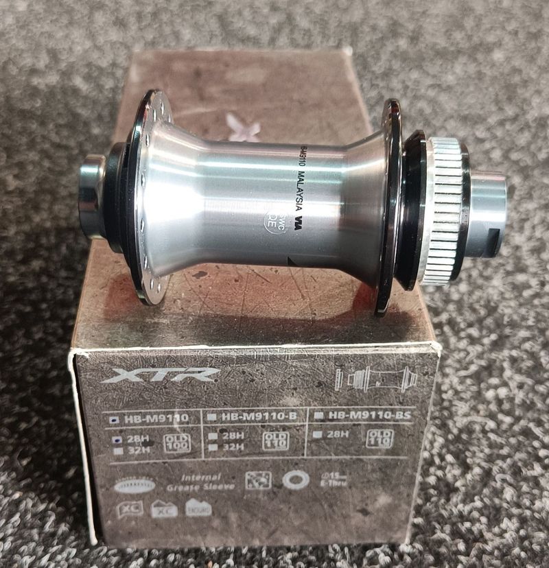 Used Shimano XTR HB-M9110, 28H, 15x100 mm Wheels