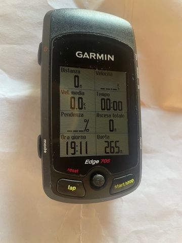 Brugt Garmin Edge 705 - Cod. 010-00555-21 2009 bike — billede 7 af 17
